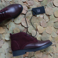 Черевики бордового кольору Арт. 12-20(Sn4)
