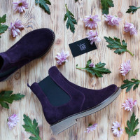 Челсі з натуральної замші 12-1(Sn4)