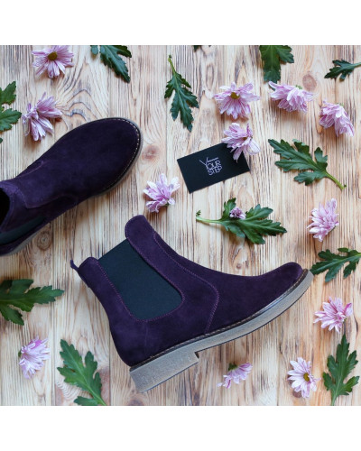 Челсі з натуральної замші 12-1(Sn4)