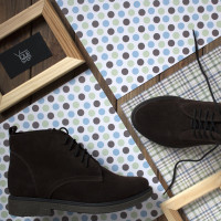 Черевики із натуральної замші Арт. 12-20(Sn4)