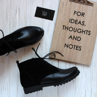 Черевики чорного кольору Арт. 12-20Se