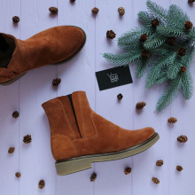 Черевики із натуральної замші Арт. 12-28(Sn4)