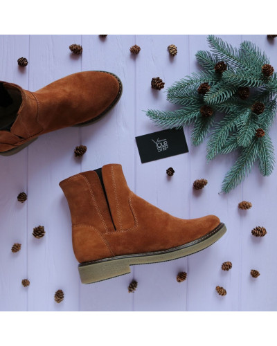 Черевики із натуральної замші Арт. 12-28(Sn4)