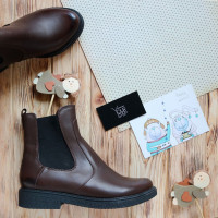 Челсі з натуральної шкіри з ефектом потертості Арт. 12-1(Sn4)