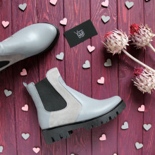 Челсі сірого кольору Арт. 12-1(S2)