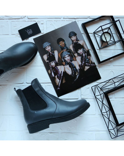 Челсі із сірої шкіри 12-1(Sn4)