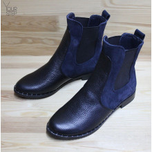 Ботинки челси синего цвета 12-1Dn4