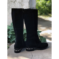 Чоботи із натуральної замші Арт. 30-1(Ir5)