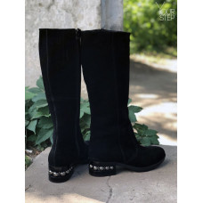 Чоботи із натуральної замші Арт. 30-1(Ir5)