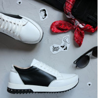 Шкіряні кеди Арт. Om-2