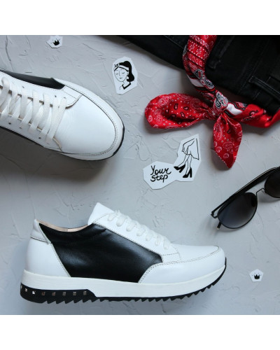 Шкіряні кеди Арт. Om-2