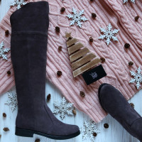 Ботфорти із замші 12-31V