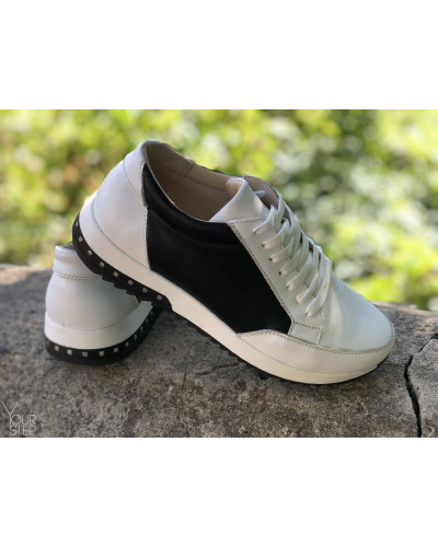 Шкіряні кеди Арт. Om-2