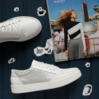 Кеди із білої шкіри Арт. Om-2(Em)