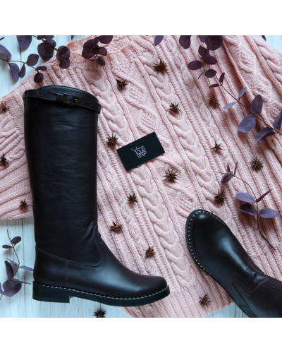 Шкіряні чоботи Арт. 12-17V(64)