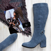 Чоботи із замші Арт. 605-2Ок-3326(2)