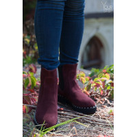 Челсі з бордової замші 12-1/235Ts(1)