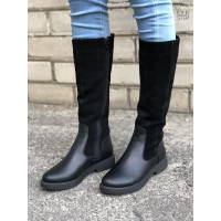 Бежеві чоботи-трансформери Арт 12-32(S2)