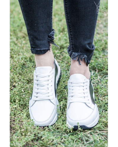 Шкіряні кеди Арт. Om-2