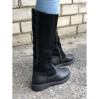 Бежеві чоботи-трансформери Арт 12-32(S2)