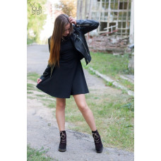 Ботинки на скрытой танкетке из бордовой замши с напылением Арт. R-3