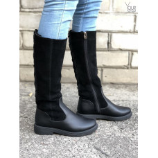 Бежеві чоботи-трансформери Арт 12-32(S2)