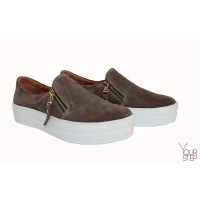 Сліпони із замші Арт. 09-1/15