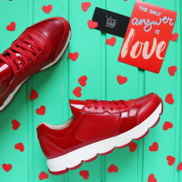 Кросівки червоного кольору Арт. Т-3 ДОП*