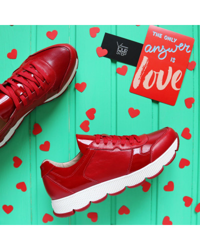 Кросівки червоного кольору Арт. Т-3