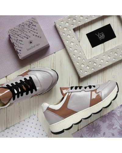 Кросівки з натуральної шкіри Арт. Т-3 