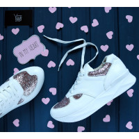 Кросівки із білої шкіри Арт. 15-2 ДОП*