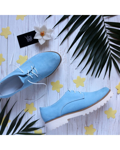 Туфлі блакитного кольору Арт. 12-29Se