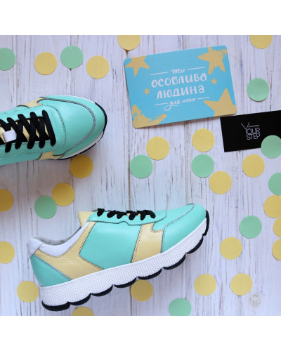 Кросівки з натуральної шкіри Арт. Т-3