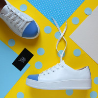 Шкіряні кеди Арт. 33-1/143