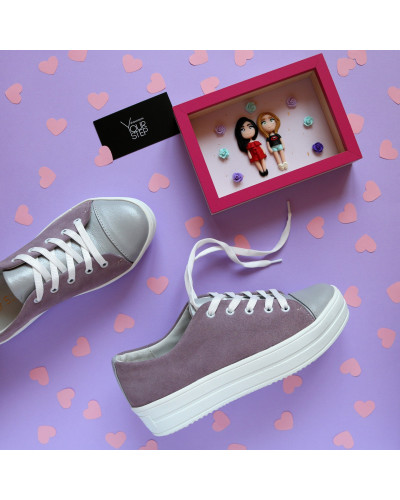 Кеди із замші Арт. 33-1/15