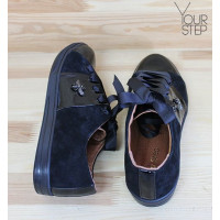 Кеди з чорної замші Арт. Т-2/003-3650