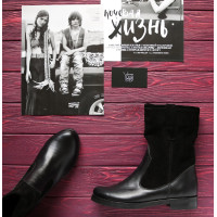 Полусапоги черного цвета Арт. 12-2V