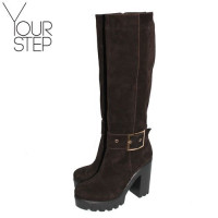 Чоботи з велюру Арт. 18-4