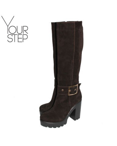 Чоботи з велюру Арт. 18-4