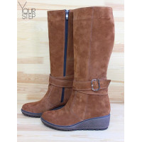 Чоботи на танкетці Арт.30-1(Ir3)-0036