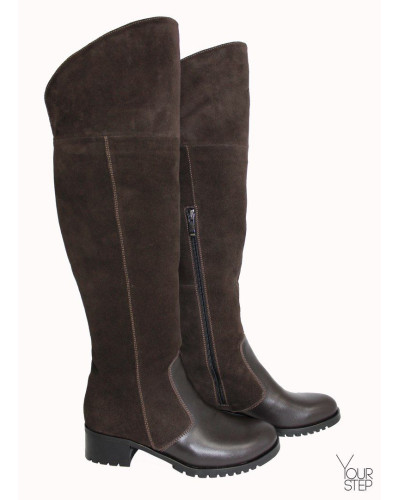 Замшеві ботфорти Арт. 30-3