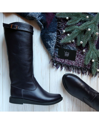 Шкіряні чоботи Арт. 12-17(М8)