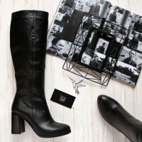 Чоботи із натуральної шкіри Арт. 52-1FOk-3668