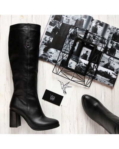 Чоботи із натуральної шкіри Арт. 52-1FOk-3668