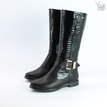 Чорні лакові чоботи Арт. 12-9(М6)