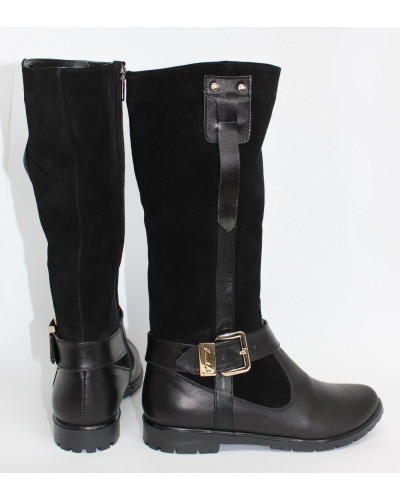 Чорні чоботи Арт. 12-9(М6)