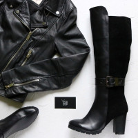 Чорні чоботи Арт. 52-4R