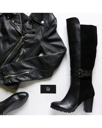 Чорні чоботи Арт. 52-4R