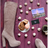 Бежеві чоботи Арт. 951-2ОК