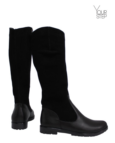 Чорні чоботи Арт. 12-7(М6)